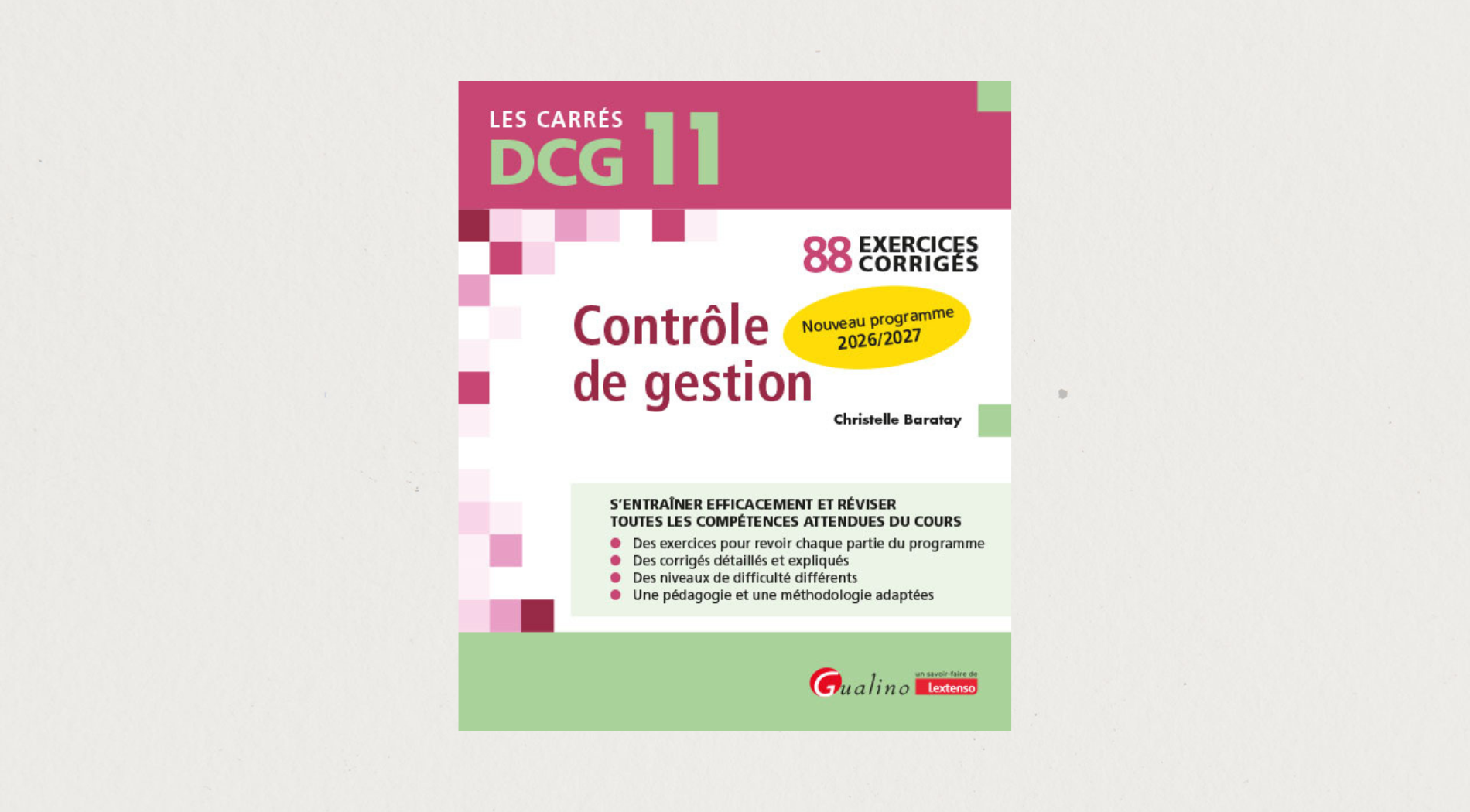 Illustration de l'article  DCG 11 – Contrôle de gestion (88 exercices corrigés) 2026/2027